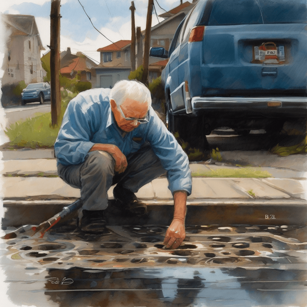B Street's Drain